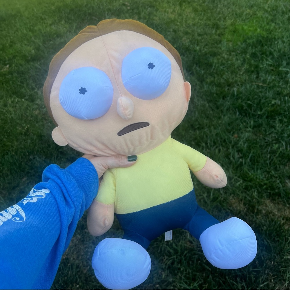 Rick and Morty 15" Plush Morty Official Toy Factory